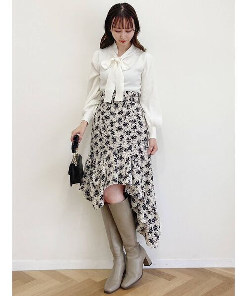 dazzlin（ダズリン）の「アソートアシメフリルスカート（スカート・レディース・その他1/ブラウン・SMALL/MEDIUM）」の14枚目の写真