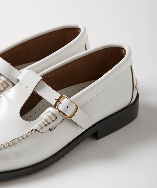 Firsthand(ファーストハンド)の「ARTESANOS/アルテサノス Tストラップローファー(ローファー・レディース・ブラック/ホワイト・36/38/37)」の3枚目の写真