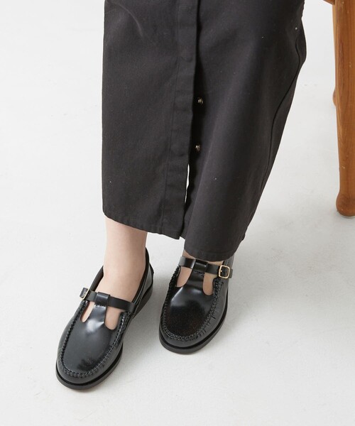 Firsthand(ファーストハンド)の「ARTESANOS/アルテサノス Tストラップローファー(ローファー・レディース・ブラック/ホワイト・36/38/37)」の14枚目の写真