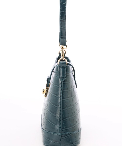 LIPSERVICE（リップサービス）の「クロコカーブチェーンバッグ（ハンドバッグ・レディース・ブラック/グリーン/ピンク・FREE）」の12枚目の写真