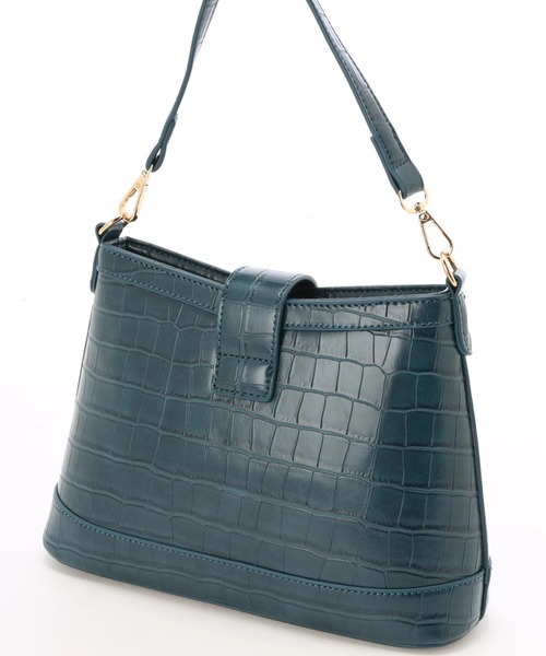 LIPSERVICE（リップサービス）の「クロコカーブチェーンバッグ（ハンドバッグ・レディース・ブラック/グリーン/ピンク・FREE）」の13枚目の写真