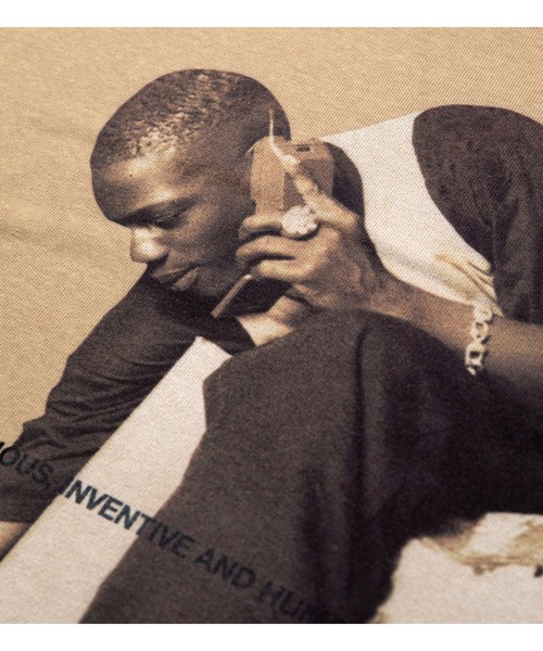 APPLEBUM（アップルバム）の「"Pass that Dutch" T-shirt（Tシャツ/カットソー・メンズ・サンドベージュ/ホワイト・MEDIUM/LARGE/X-LARGE/XX-LARGE）」の16枚目の写真