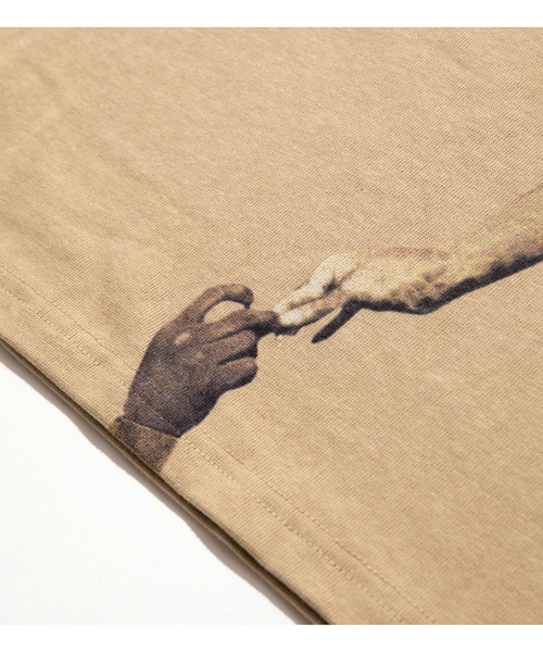 APPLEBUM（アップルバム）の「"Pass that Dutch" T-shirt（Tシャツ/カットソー・メンズ・サンドベージュ/ホワイト・MEDIUM/LARGE/X-LARGE/XX-LARGE）」の17枚目の写真