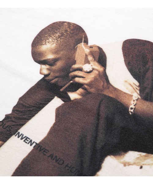 APPLEBUM（アップルバム）の「"Pass that Dutch" T-shirt（Tシャツ/カットソー・メンズ・サンドベージュ/ホワイト・MEDIUM/LARGE/X-LARGE/XX-LARGE）」の5枚目の写真