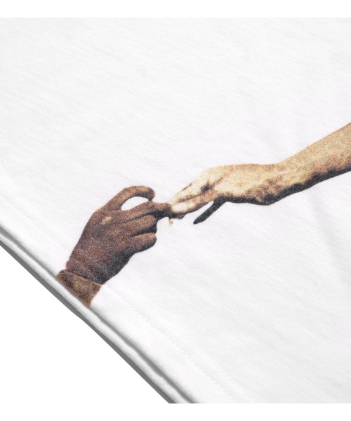 APPLEBUM（アップルバム）の「"Pass that Dutch" T-shirt（Tシャツ/カットソー・メンズ・サンドベージュ/ホワイト・MEDIUM/LARGE/X-LARGE/XX-LARGE）」の6枚目の写真