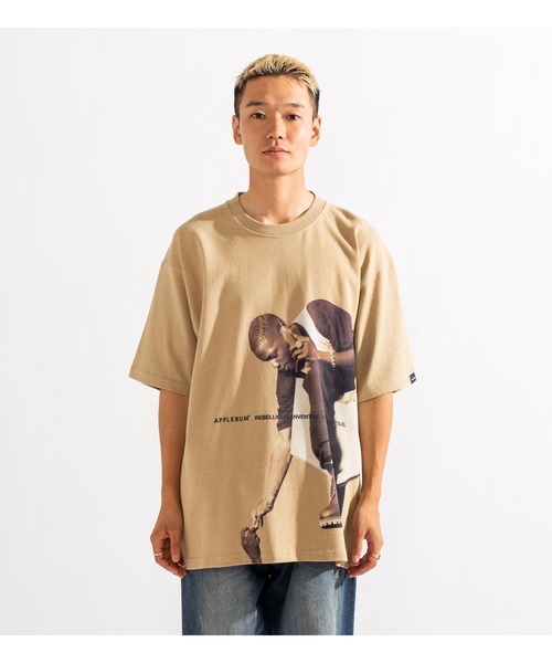 APPLEBUM（アップルバム）の「"Pass that Dutch" T-shirt（Tシャツ/カットソー・メンズ・サンドベージュ/ホワイト・MEDIUM/LARGE/X-LARGE/XX-LARGE）」の10枚目の写真