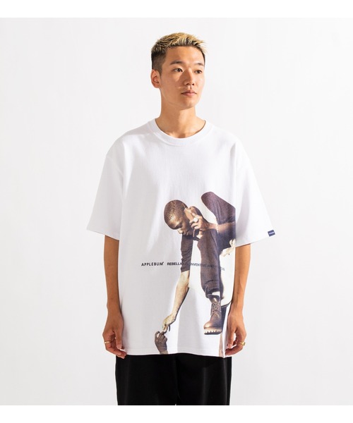 APPLEBUM（アップルバム）の「"Pass that Dutch" T-shirt（Tシャツ/カットソー・メンズ・サンドベージュ/ホワイト・MEDIUM/LARGE/X-LARGE/XX-LARGE）」の22枚目の写真