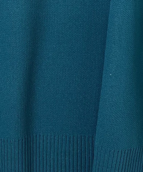 abahouse mavie（アバハウスマヴィ）の「【2023AW新色追加】ジャガードロゴニット（ニット/セーター・レディース・グレイッシュベージュ/チャコールグレー/グリーン/ネイビー/キャメル/グリーン系その他/アイボリー/グレー系その他・フリー）」の9枚目の写真