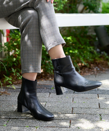 REMME | 【REMME/レメ】スクエアトゥヒールブーツ(ブーツ)