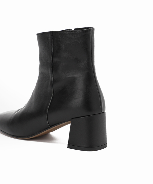 REMME（レメ）の「【REMME/レメ】スクエアトゥヒールブーツ（ブーツ・レディース・ブラック・36/38/37）」の5枚目の写真