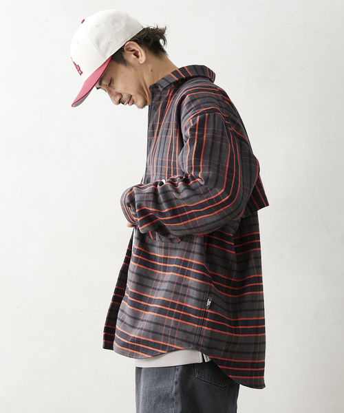 値下げ【着用3回未満】Woolrich アスカランオーバーシャツ ネイビー M