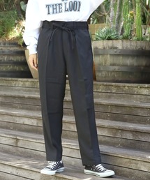 Lee/リー BELTED EASY PANTS イージーパンツ ベルトリボン センタープレス