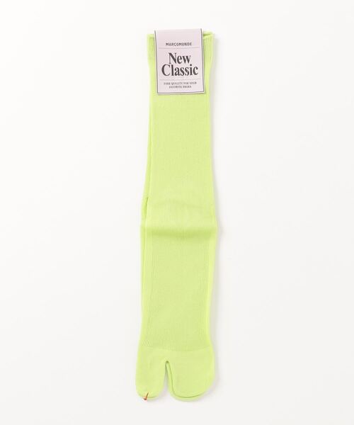 MARCOMONDE（マルコモンド）の「MARCOMONDE（マルコモンド）ハイグレードコットンタビソックス（ソックス/靴下・レディース・グリーン/パープル/ブルー/ピンク/ブラック/レッド/アイボリー/グレー/イエロー・F）」の7枚目の写真