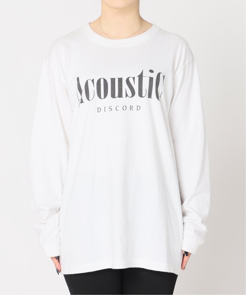 JOURNAL STANDARD（ジャーナルスタンダード）の「《追加2》ロゴロングTシャツ（Tシャツ/カットソー・レディース・ホワイト/ブラック系その他・FREE）」の18枚目の写真