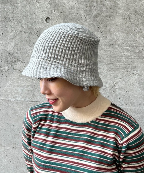 CLIPPER CASUALS(クリッパーカジュアル)の「【CLIPPER CASUALS/クリッパーカジュアル】Bucket Hat(ハット・レディース・ホワイト/ブラック/グレー・FREE)」の1枚目の写真