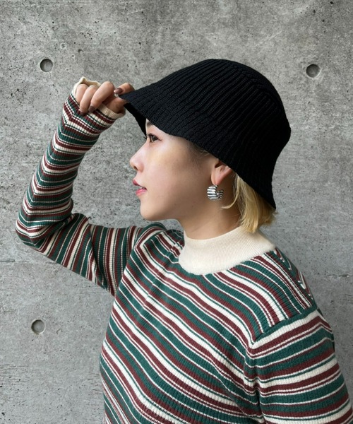 CLIPPER CASUALS(クリッパーカジュアル)の「【CLIPPER CASUALS/クリッパーカジュアル】Bucket Hat(ハット・レディース・ホワイト/ブラック/グレー・FREE)」の3枚目の写真