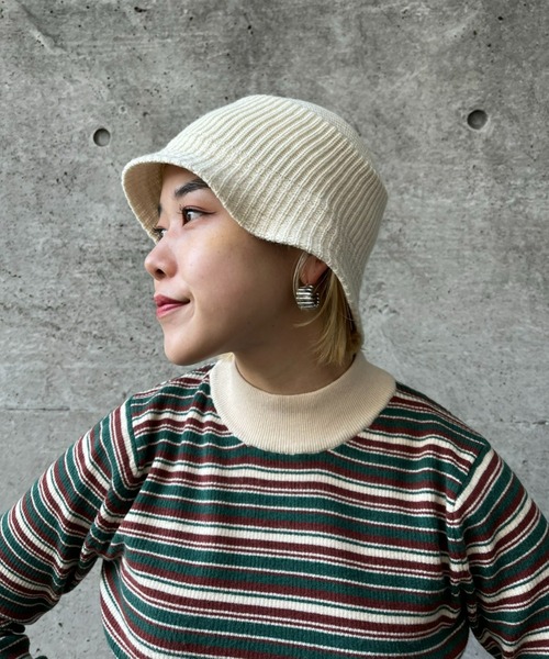 CLIPPER CASUALS(クリッパーカジュアル)の「【CLIPPER CASUALS/クリッパーカジュアル】Bucket Hat(ハット・レディース・ホワイト/ブラック/グレー・FREE)」の5枚目の写真