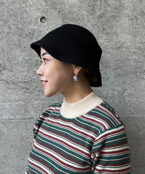 CLIPPER CASUALS(クリッパーカジュアル)の「【CLIPPER CASUALS/クリッパーカジュアル】Bucket Hat(ハット・レディース・ホワイト/ブラック/グレー・FREE)」の10枚目の写真