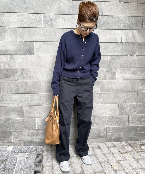 Spick & Span（スピックアンドスパン）の「≪追加2≫ルーズベイカーパンツ（その他パンツ・レディース・カーキ/ブラック・38/36/40）」の8枚目の写真