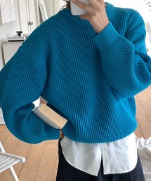 デイリーカラフルニット