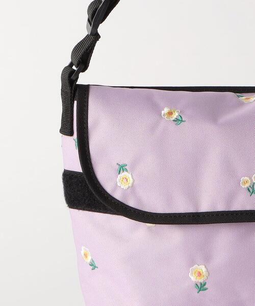 MEI（メイ）の「【別注】＜MEI＞EX メッセンジャー フラワー（メッセンジャーバッグ・キッズ・ライラック・FREE）」の4枚目の写真