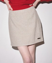 MIRO AMURETTE | houndstooth check mini skirt(スカート)