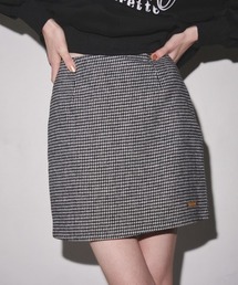 MIRO AMURETTE | houndstooth check mini skirt(スカート)