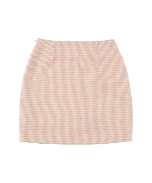 MIRO AMURETTE（ミロアミュレット）の「houndstooth check mini skirt/千鳥柄ミニスカート（スカート・レディース・ブラック/ピンク/ベージュ・FREE）」の13枚目の写真