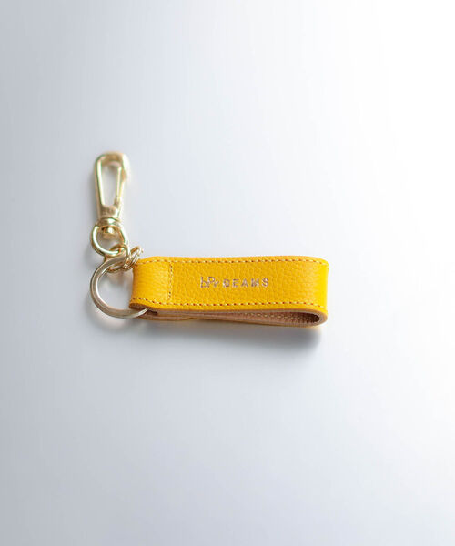 bpr BEAMS（ビーピーアール ビームス ）の「bPr BEAMS / レザーストラップ キーホルダー（キーホルダー・メンズ・レッド/イエロー/ブラウン/ネイビー/ブラック/グレー・ONE SIZE）」の6枚目の写真