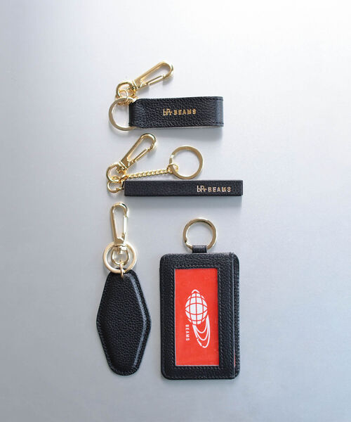 bpr BEAMS（ビーピーアール ビームス ）の「bPr BEAMS / レザーストラップ キーホルダー（キーホルダー・メンズ・レッド/イエロー/ブラウン/ネイビー/ブラック/グレー・ONE SIZE）」の9枚目の写真