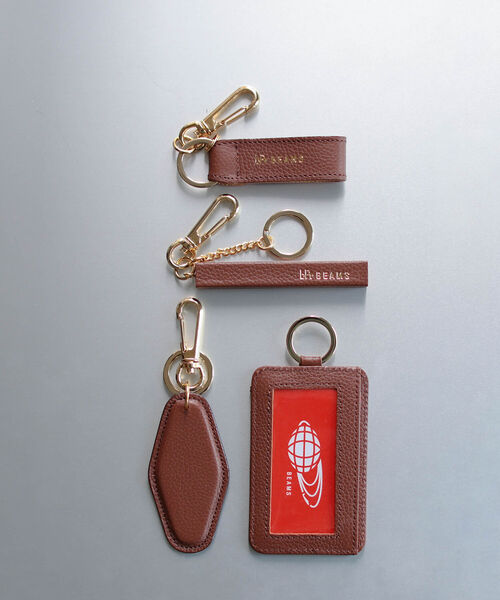 bpr BEAMS（ビーピーアール ビームス ）の「bPr BEAMS / レザーストラップ キーホルダー（キーホルダー・メンズ・レッド/イエロー/ブラウン/ネイビー/ブラック/グレー・ONE SIZE）」の10枚目の写真