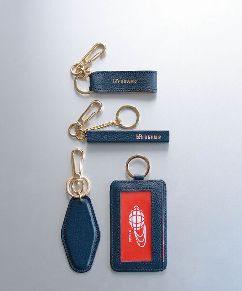 bpr BEAMS（ビーピーアール ビームス ）の「bPr BEAMS / レザーストラップ キーホルダー（キーホルダー・メンズ・レッド/イエロー/ブラウン/ネイビー/ブラック/グレー・ONE SIZE）」の13枚目の写真