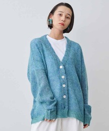 MEDE19F 春まで使えるモヘア混カーディガン