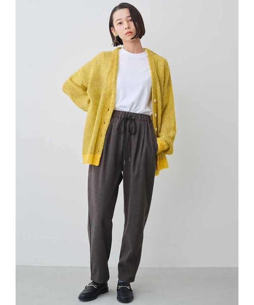 MEDE19F(メデジュウキュウ)の「MEDE19F 春まで使えるモヘア混カーディガン(カーディガン/ボレロ・レディース・ブルー/イエロー/ピンク・LARGE/MEDIUM/X-LARGE)」の7枚目の写真