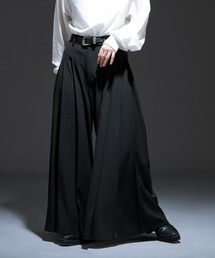 Ellno Loset | サイドプリーツワイドパンツ(その他パンツ)