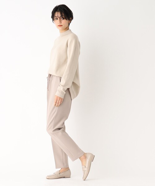 OPAQUE.CLIP（オペークドットクリップ）の「◆エナメルフラットローファー（その他シューズ・レディース・ベージュ/ブラック・02/03）」の9枚目の写真