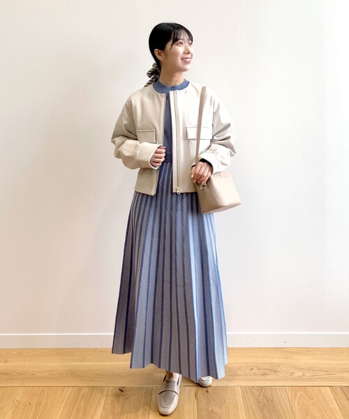 OPAQUE.CLIP（オペークドットクリップ）の「◆エナメルフラットローファー（その他シューズ・レディース・ベージュ/ブラック・02/03）」の13枚目の写真