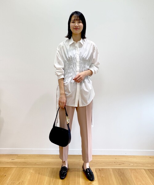 OPAQUE.CLIP（オペークドットクリップ）の「◆エナメルフラットローファー（その他シューズ・レディース・ベージュ/ブラック・02/03）」の18枚目の写真