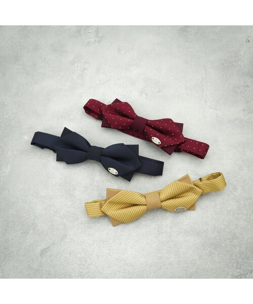 apres les cours（アプレレクール）の「フォーマル蝶ネクタイ（ネクタイ・キッズ・マスタード/ワインレッド/ネイビー・FREE）」の8枚目の写真