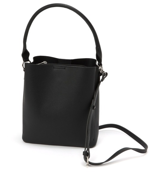 LAKOLE（ラコレ）の「ワンハンドル2WAYスクエアバッグ / 177544（トートバッグ・レディース・ブラック/オフホワイト/グリーン/ベージュ/ライトブルー・FREE）」の8枚目の写真