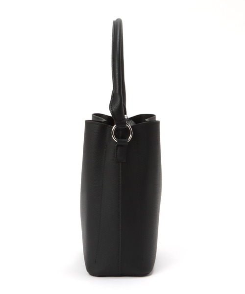 LAKOLE（ラコレ）の「ワンハンドル2WAYスクエアバッグ / 177544（トートバッグ・レディース・ブラック/オフホワイト/グリーン/ベージュ/ライトブルー・FREE）」の13枚目の写真