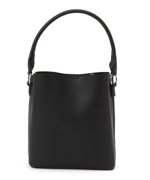 LAKOLE（ラコレ）の「ワンハンドル2WAYスクエアバッグ / 177544（トートバッグ・レディース・ブラック/オフホワイト/グリーン/ベージュ/ライトブルー・FREE）」の14枚目の写真