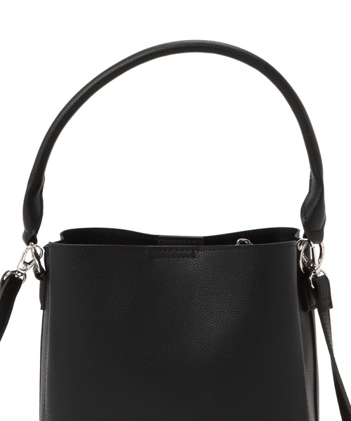 LAKOLE（ラコレ）の「ワンハンドル2WAYスクエアバッグ / 177544（トートバッグ・レディース・ブラック/オフホワイト/グリーン/ベージュ/ライトブルー・FREE）」の17枚目の写真