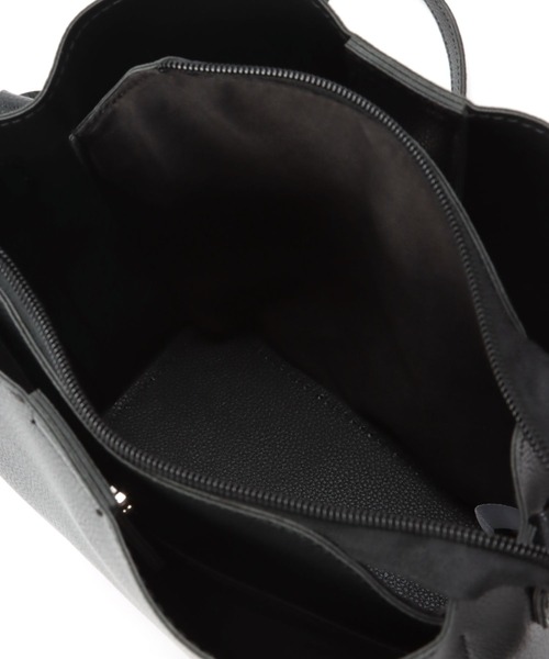 LAKOLE（ラコレ）の「ワンハンドル2WAYスクエアバッグ / 177544（トートバッグ・レディース・ブラック/オフホワイト/グリーン/ベージュ/ライトブルー・FREE）」の21枚目の写真