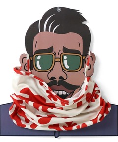 スーパーストレッチハッピーペイントネックゲイター