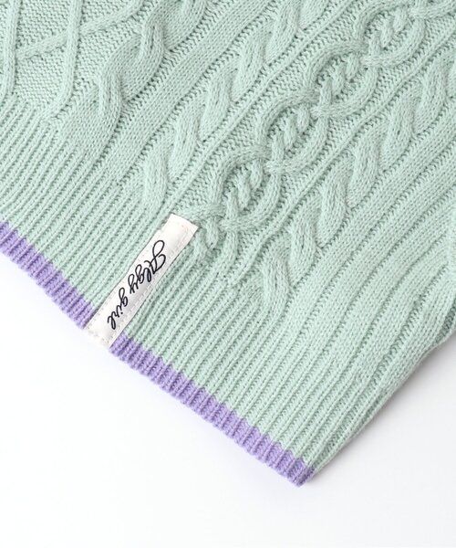 algy（アルジー）の「タンタケベスト＆ロンTセット（ベスト・キッズ・ベージュ/アイボリー/ミント・XX-SMALL/MEDIUM/SMALL/X-SMALL）」の11枚目の写真