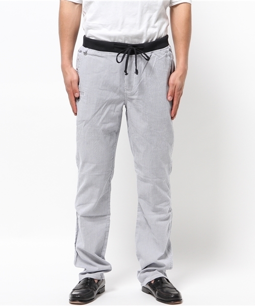 OUTLET（アウトレット）の「【CIAOPANIC TYPY】コードレーンリブイージーパンツ（その他パンツ・メンズ・ネイビー/ホワイト・SMALL/LARGE/MEDIUM）」の12枚目の写真