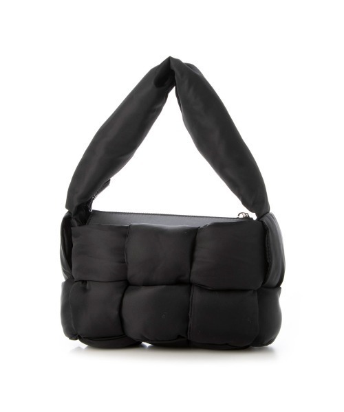 EVOL（イーボル）の「【EVOL/イーボル】 ファスナー付きメッシュナイロンハンドバッグ IU5130（ハンドバッグ・レディース・ベージュ/ブラック/アイボリー・FREE）」の13枚目の写真