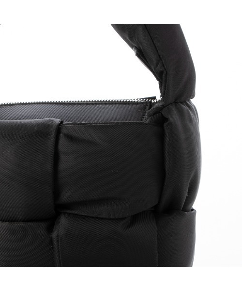 EVOL（イーボル）の「【EVOL/イーボル】 ファスナー付きメッシュナイロンハンドバッグ IU5130（ハンドバッグ・レディース・ベージュ/ブラック/アイボリー・FREE）」の15枚目の写真