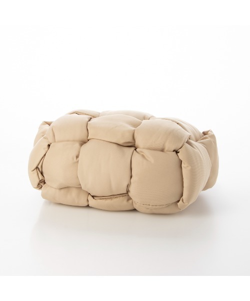 EVOL（イーボル）の「【EVOL/イーボル】 ファスナー付きメッシュナイロンハンドバッグ IU5130（ハンドバッグ・レディース・ベージュ/ブラック/アイボリー・FREE）」の19枚目の写真